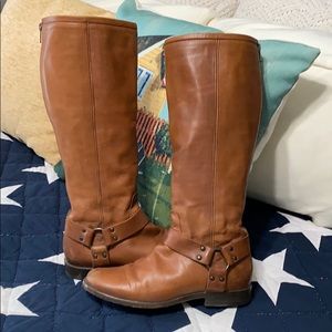 Frye Phillip Harness Tall Boots